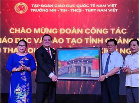 Đoàn Sở GD-ĐT tỉnh Quảng Nam học tập, chia sẻ kinh nghiệm về “Văn hóa trường học”