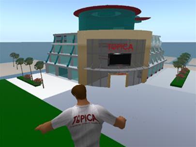 Khuôn viên Trường Topica trong Second Life