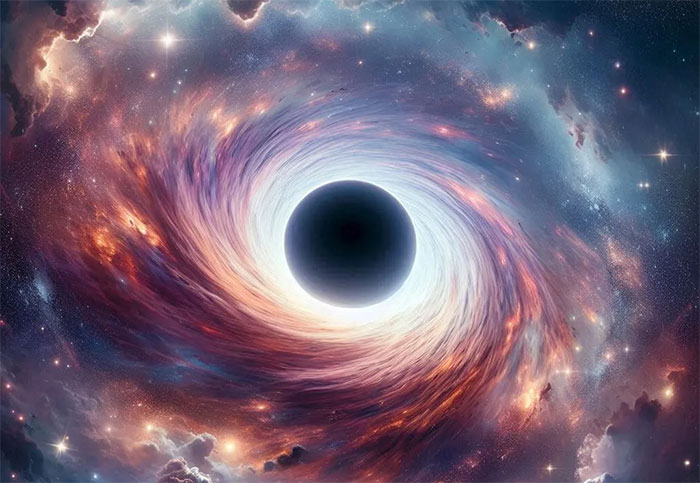  Lỗ đen là một dạng vết rách không - thời gian sở hữu "vùng lao xuống" 
