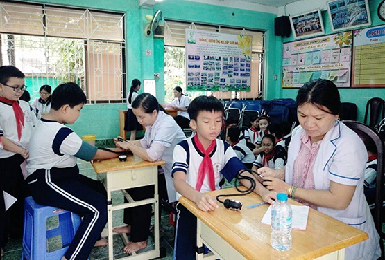 Chăm sóc sức khỏe cho học sinh