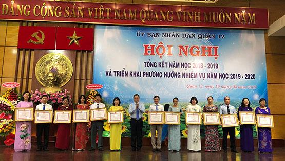 Trường THCS Nguyễn An Ninh – quận 12: Chú trọng giáo dục toàn diện cho học sinh