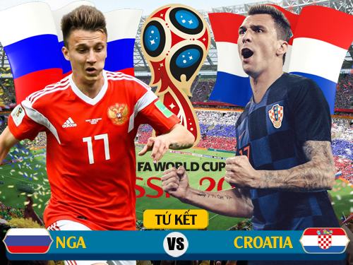 01h00 ngày 8/7, sân Fisht Olympic, tứ kết World Cup 2018, Nga – Croatia: Hành trình lịch sử