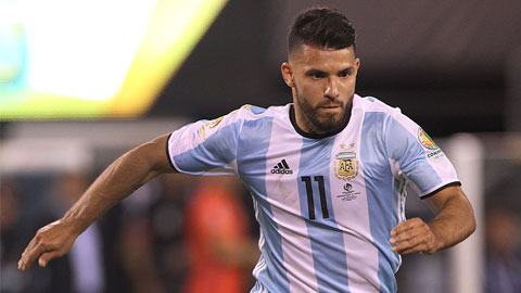 Man City sẽ không có sự phục vụ của Aguero