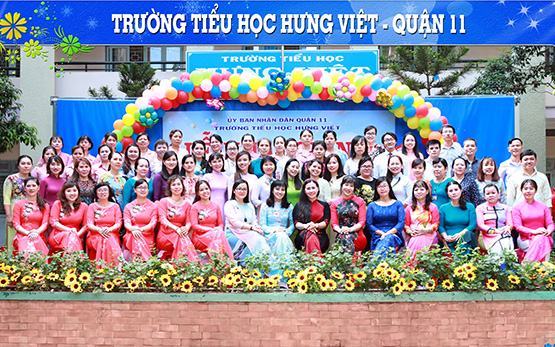 Trường Tiểu học Hưng Việt – quận 11: Xây dựng đội ngũ là nòng cốt quyết định chất lượng