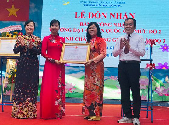 Trường Tiểu học Đống Đa – Quận Tân Bình: Đoàn kết, phấn đấu nỗ lực đi lên để khẳng định