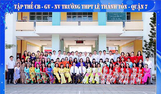 Trường THPT Lê Thánh Tôn – Q.7 – TP.HCM: Hiệu quả từ tích cực và sáng tạo trong đổi mới