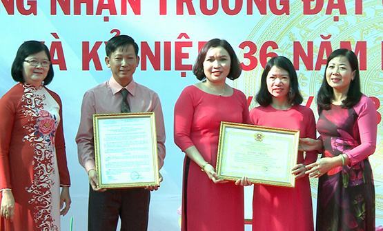 Trường Tiểu học Trương Văn Thành – Quận 9: Đạt tiêu chuẩn chất lượng giáo dục cấp độ 1