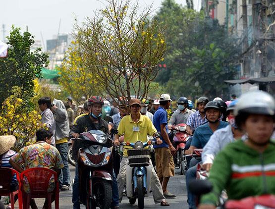 “Ăn chực” Tết Sài Gòn