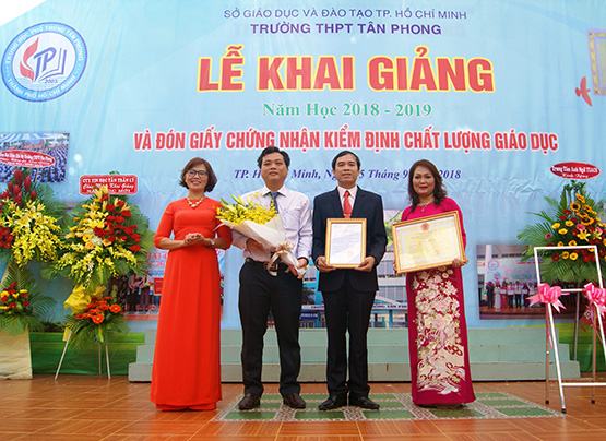 Trường THPT Tân Phong: 15 năm phát triển và khẳng định