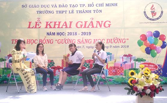 Trường THPT Lê Thánh Tôn – Q.7: Nền tảng vững chắc cho tương lai