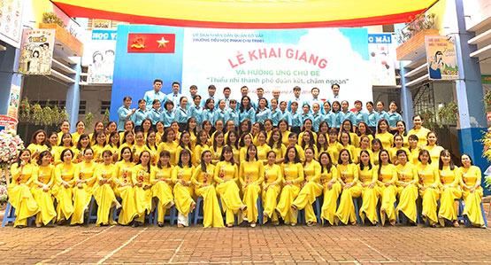 Trường Tiểu học Phan Chu Trinh – Q.Gò Vấp: Xứng đáng với Huân chương Lao động hạng nhì