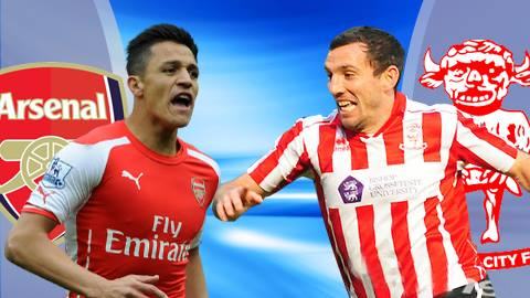 0h30 ngày 12/3, Arsenal vs Lincoln: Pháo thủ tập bắn