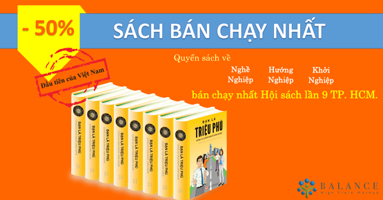 Giảm 50% giá bìa sách “Bạn là triệu phú”