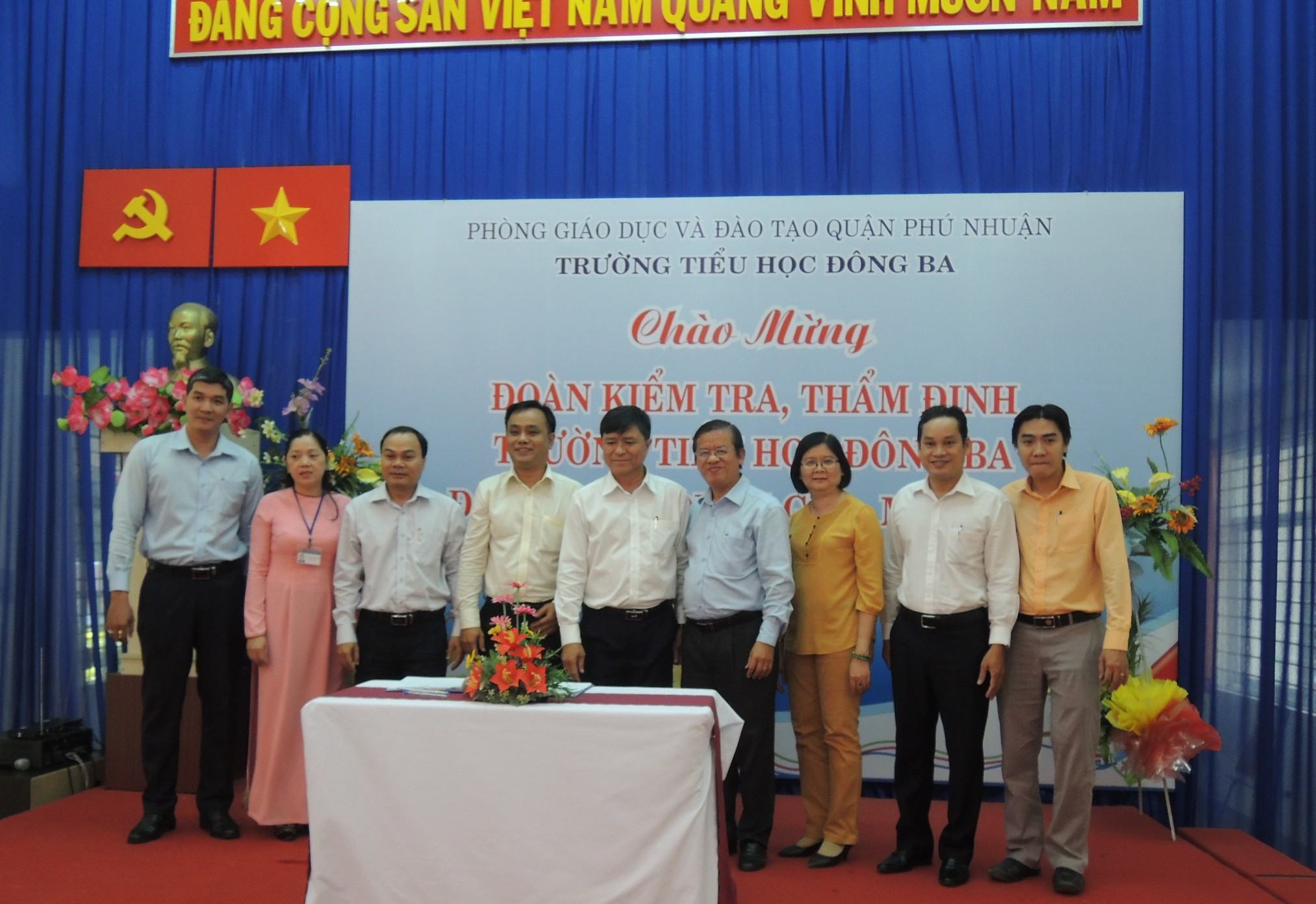 Trường TH Đông Ba, Q. Phú Nhuận: Đạt chuẩn quốc gia mức độ 1