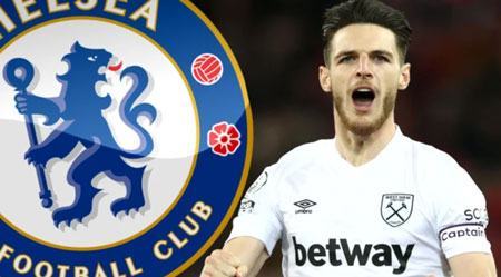 Chelsea dẫn đầu cuộc đua giành Declan Rice