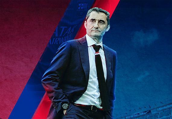 Valverde được bổ nhiệm làm HLV Barca