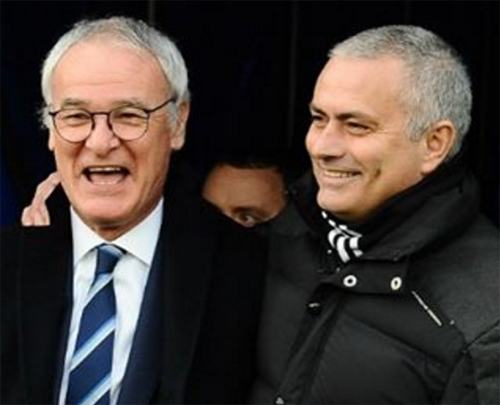 Mourinho an ủi Ranieri sau quyết định sa thải của Leicester