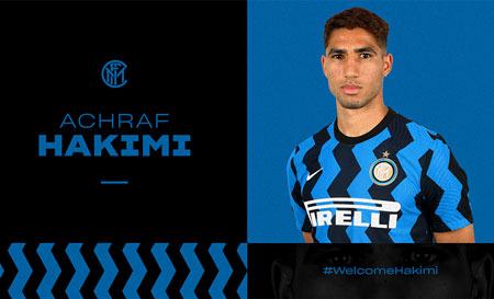 Hakimi dứt áo Real đến Inter