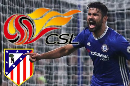 Atletico sắp mua Costa, rồi cho đội bóng Trung Quốc mượn