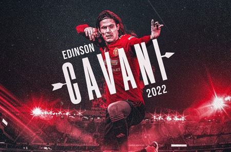 Edinson Cavani gia hạn hợp đồng với M.U