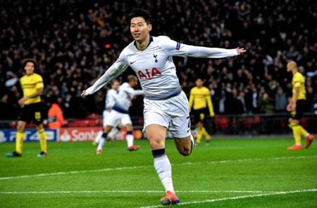 Son Heung-min giúp Tottenham đại thắng Dortmund