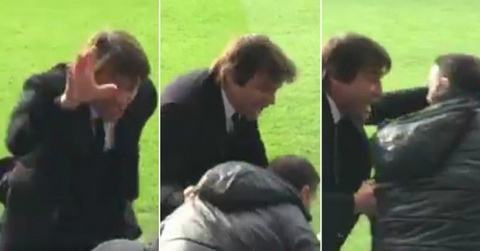 HLV Conte hé lộ lý do suýt “tẩn” trợ lý thân cận