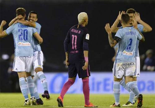 Celta Vigo 4-3 Barca: Cơn ác mộng cho nhà vô địch
