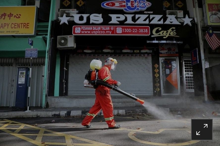 Bắt giữ hơn 600 người không tuân lệnh giới nghiêm COVID-19 ở Malaysia