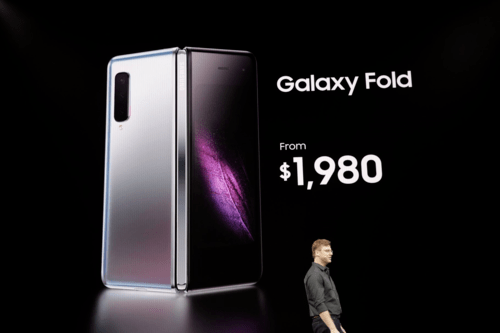 Samsung ra Galaxy Fold màn hình gập với giá 1.980 USD