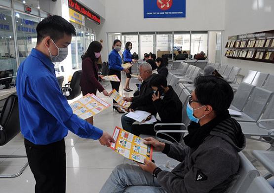 Lâm Đồng: Đoàn viên ra quân tuyên truyền phòng chống dịch Covid-19