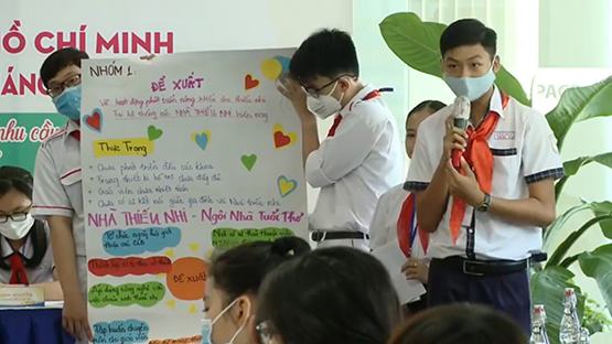 Trẻ em thành phố “bàn” nhiều vấn đề nóng