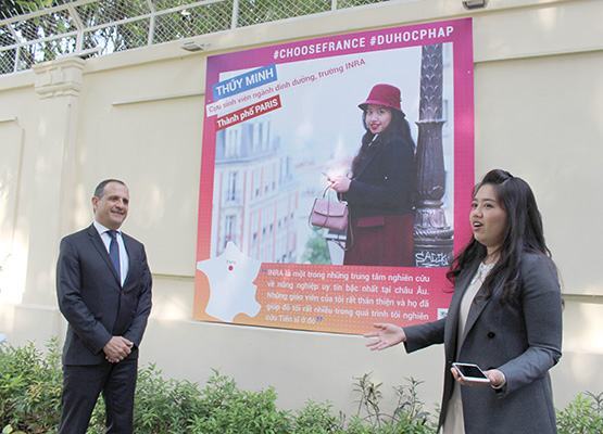 Tạo mọi điều kiện cho HSSV Việt Nam sang Pháp học tập