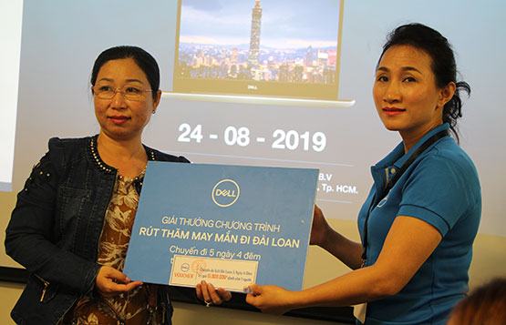 Dell trao thưởng 30 chuyến du lịch Đài Loan cho khách hàng