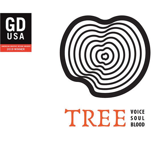 Logo Tâm xanh đoạt giải thưởng thiết kế đồ họa Mỹ