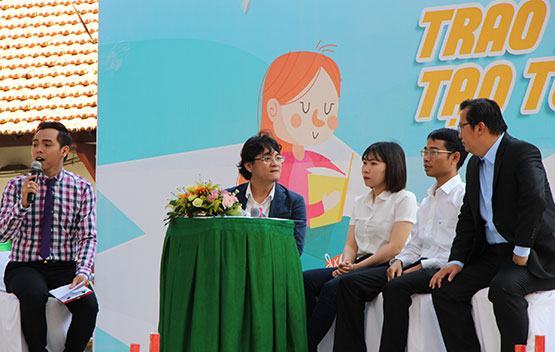 Giúp học sinh tiếp cận nguồn tri thức dồi dào trong thư viện