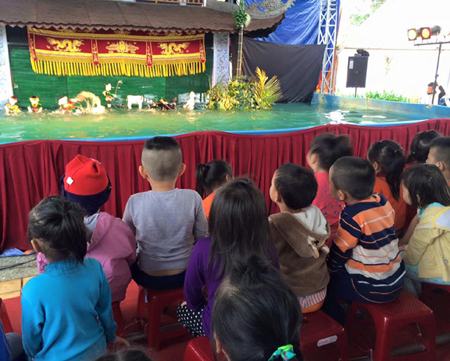 Kích cầu du lịch từ rối nước