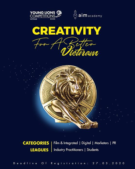 Cuộc thi lớn nhất ngành Marketing & Communication “Vietnam Young Lions 2020”