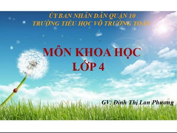 Tiết học thành công từ bài giảng tương tác