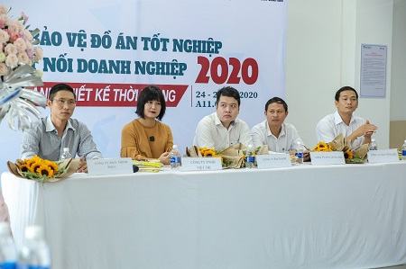 Doanh nghiệp thích thú đồ án của sinh viên Thời trang & Dệt may HUTECH