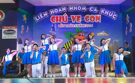Hè 2016: Tưng bừng khai mạc Liên hoan Nhóm ca khúc Chú ve con lần thứ 21 và đội hình cổ động lần thứ 6