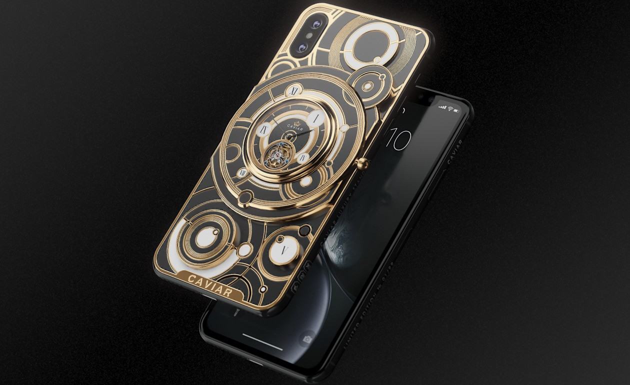 iPhone XS giá 8.000 USD tích hợp đồng hồ cơ