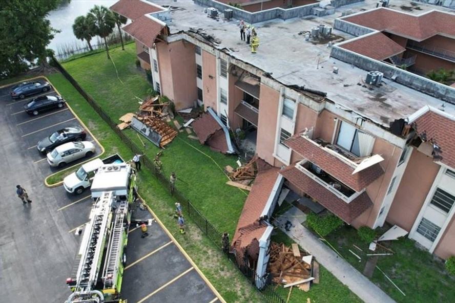 Thêm một chung cư bị đổ gần vụ sập nhà 12 tầng ở Mỹ