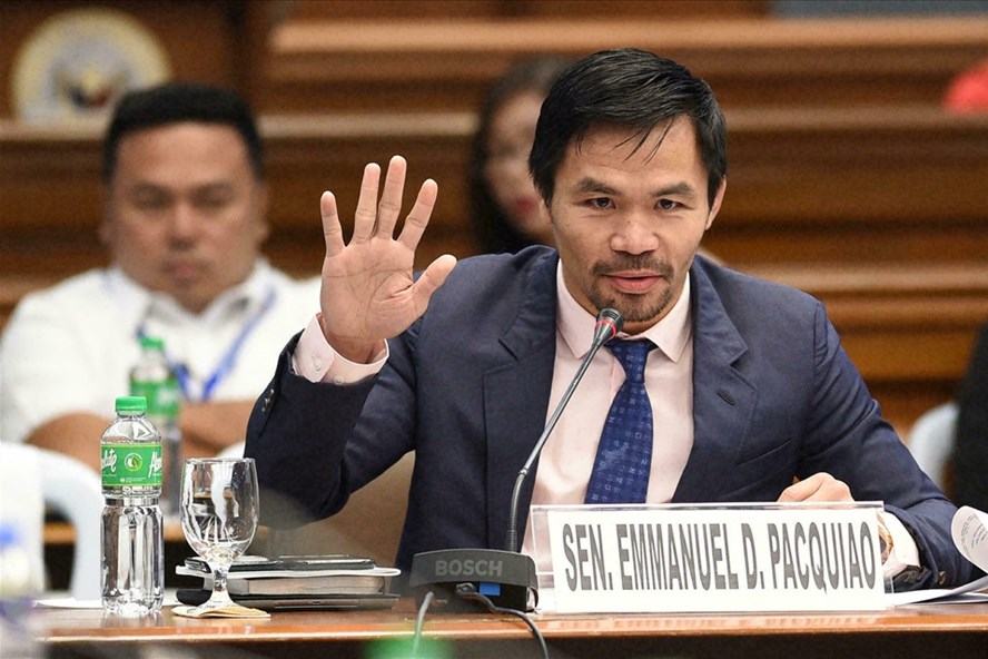 Võ sĩ Manny Pacquiao tranh cử Tổng thống Philippines vào năm 2022