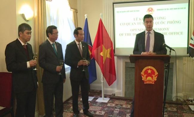 Khai trương Cơ quan Tùy viên Quốc phòng Việt Nam tại Anh