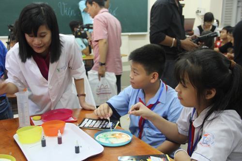 Học viện giúp trẻ khám phá khoa học hoạt động tại TP.HCM