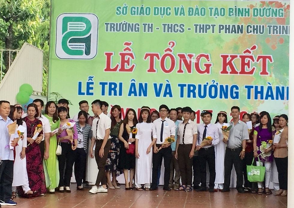 Trường  TiH- THCS -THPT Phan Chu Trinh tổng kết năm học 2017 – 2018