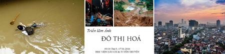 Sinh viên báo chí triển lãm ảnh về đô thị