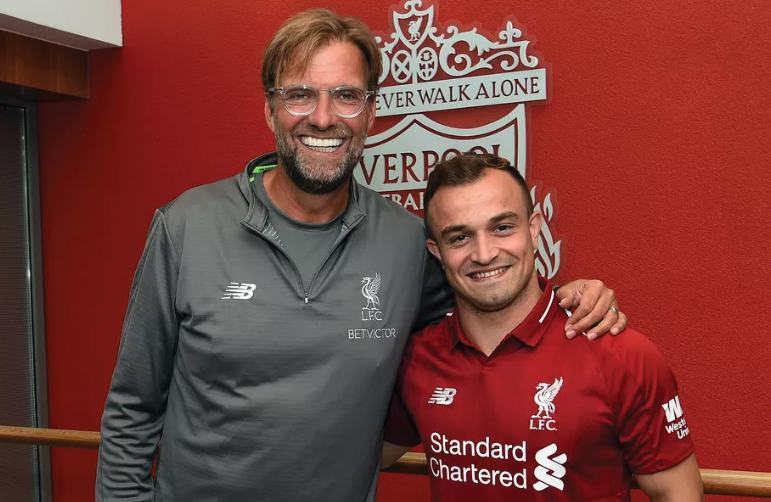 Liverpool sở hữu Shaqiri