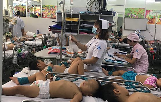 Nhiều ổ bệnh tay – chân – miệng trong trường mầm non