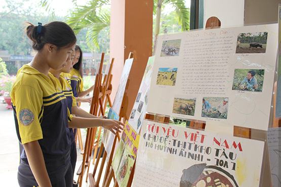 Trải nghiệm liên môn “Tôi yêu Việt Nam”